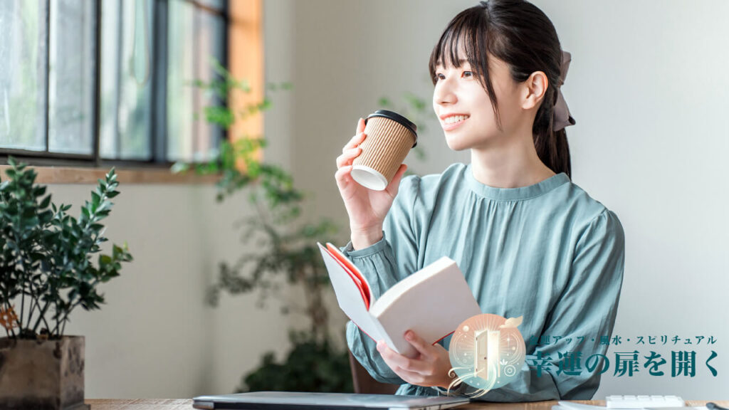 考えを整理して復縁の準備をする女性